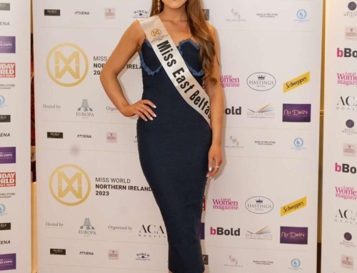 Megan is heading for Miss Northern Ireland…
