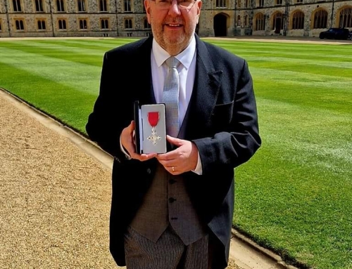 RVHLSG Chairman receives MBE