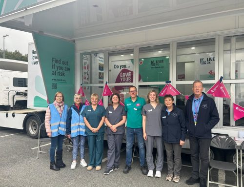 LIVER UK visited NI with their FibroScanners.